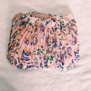 floral long maxi skirt